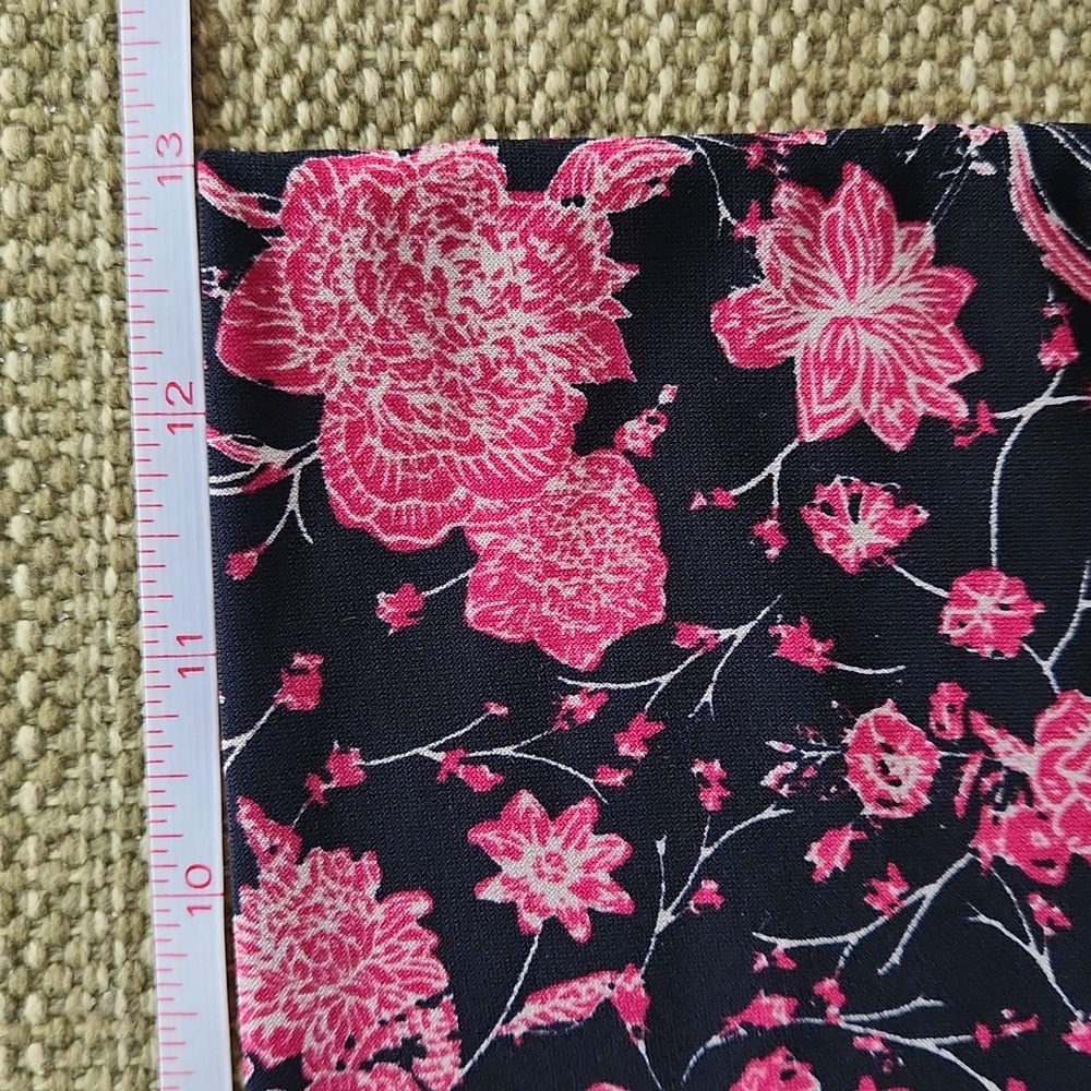 LulaRoe Skirt Dress Floral Stretch Maxi Sz XXS - Picture 10 of 12